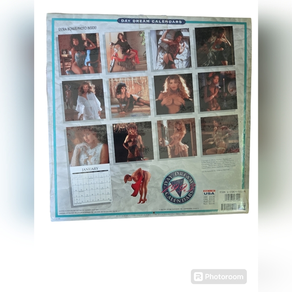 Vintage 1993 PLAYBOY'S LINGERIE CALANDER - Picture 2 of 4